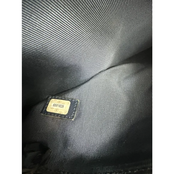 Authentic CHANEL Black Grained Calfskin Shopping Tote - Picture 8 of 15